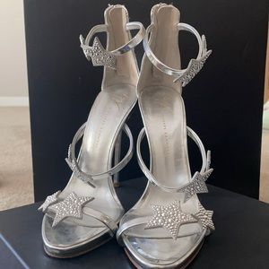 Giuseppe Zanotti leather sandal heels